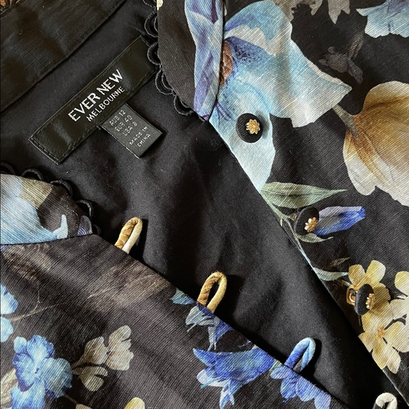 Ever New Vienna Floral Mini Dress 8 - Picture 7 of 9
